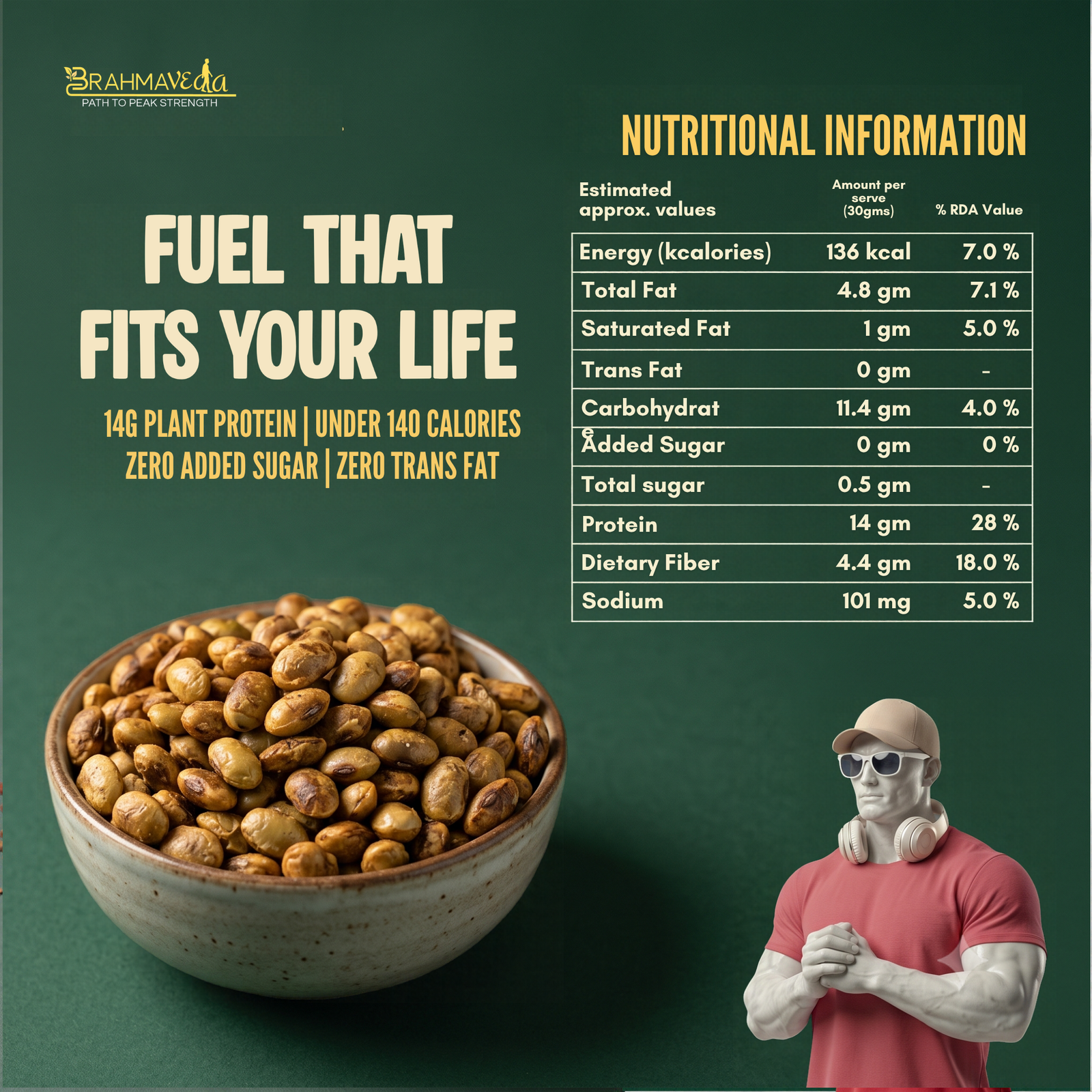 Protein Crunch Tangy Spicy 30g - Image 4