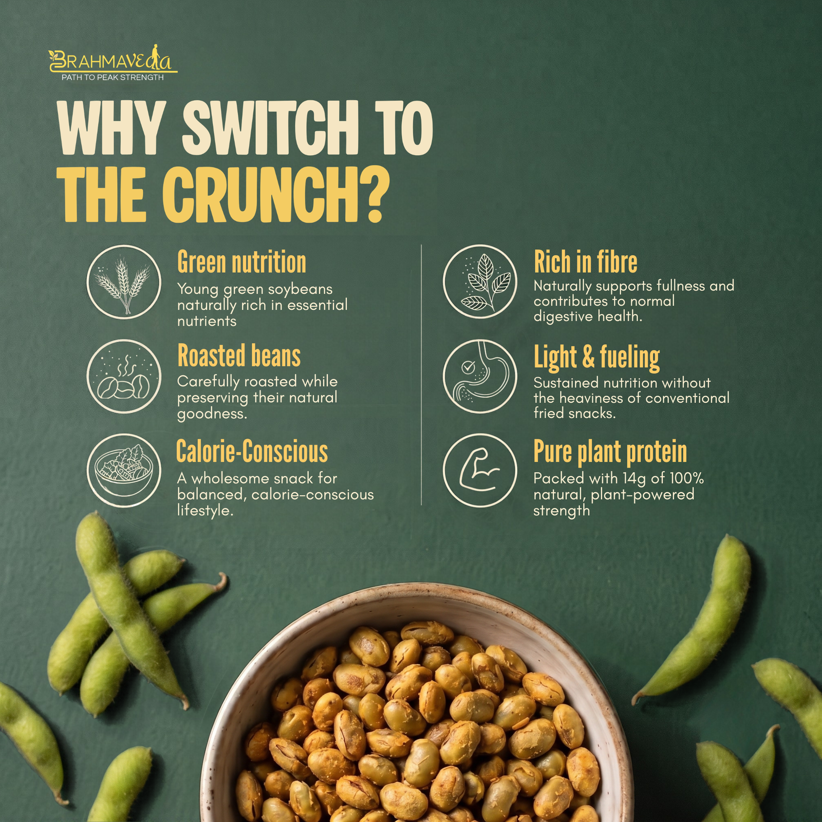 Protein Crunch Cheeze Garlic 30g - Image 3