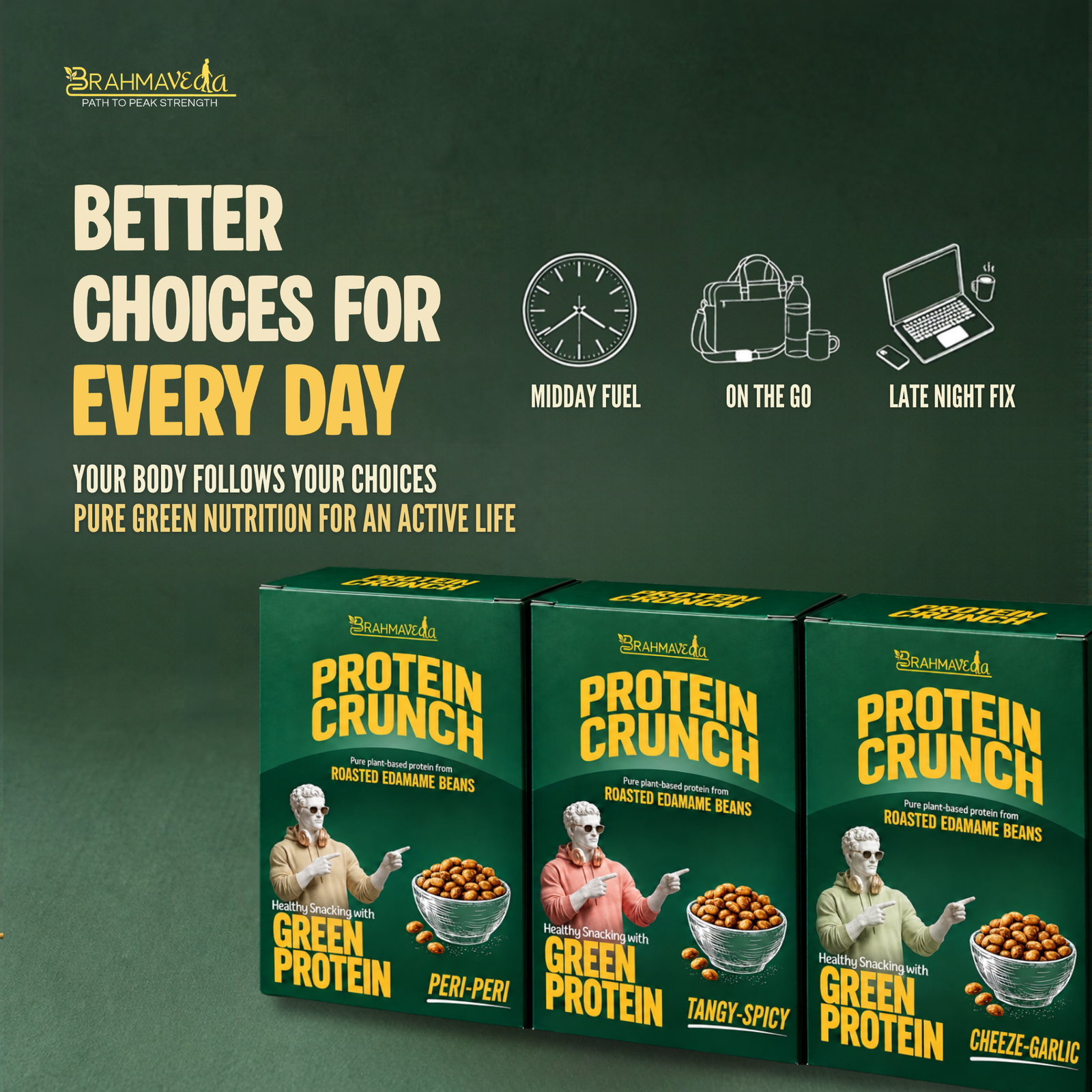Protein Crunch Cheeze Garlic 30g - Image 5